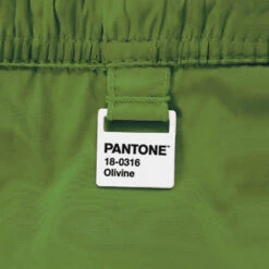 Solid Military Green Light Swim Shorts - Pantone© Special Edition -The Bikini Collective dettaglio 52 1 1