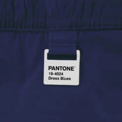 Blue Navy Light Fabric Swim Shorts | Pantone™ Special Edition -The Bikini Collective dettaglio blue navy61 1 1