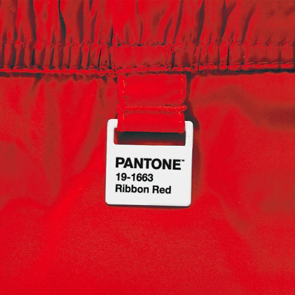 Boy Red Swim Shorts | PANTONE™ SPECIAL EDITION 6 Boy Red Swim Shorts | PANTONE™ SPECIAL EDITION - Image 4