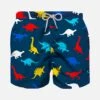 Boy Swim Shorts With Dinosaurs Print -The Bikini Collective dino multicolor swimswear 63559920 0855 4f86 96fe 98c764aa58d8
