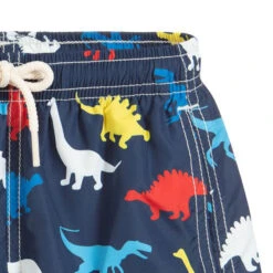Boy Swim Shorts With Dinosaurs Print 7 Boy Swim Shorts With Dinosaurs Print -The Bikini Collective dinosauri colorati costume bimbo