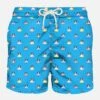 MC2 Saint Barth Man Light Fabric Swim Shorts With Dog Print -The Bikini Collective float dog 31 swimshorts