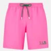 MC2 Saint Barth Man Fluo Pink Comfort Swim Shorts -The Bikini Collective fluo pink comfort swimshorts 1