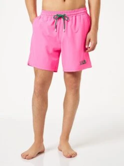 MC2 Saint Barth Man Fluo Pink Comfort Swim Shorts -The Bikini Collective fluo pink comfort swimshorts 1 b002d1ee a560 4d03 b67d 3291abab251d