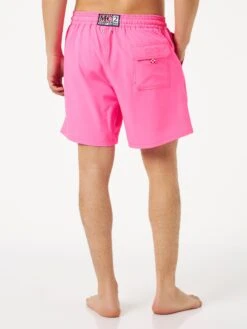 MC2 Saint Barth Man Fluo Pink Comfort Swim Shorts -The Bikini Collective fluo pink comfort swimshorts 2