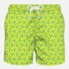 Light Fabric Man Swim Shorts Mojito Print -The Bikini Collective fluo swimshort mojito man