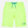 MC2 Saint Barth Man Fluo Yellow Comfort Swim Shorts