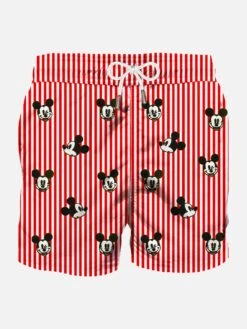 MC2 Saint Barth Man Swim Shorts With Mickey Mouse Print | ©DISNEY SPECIAL EDITION