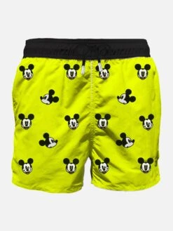 Man Swim Shorts With Mickey Mouse Print | ©DISNEY SPECIAL EDITION