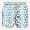 MC2 Saint Barth Man Light Fabric Swim Shorts With Gin Print -The Bikini Collective gin tonic swmshorts