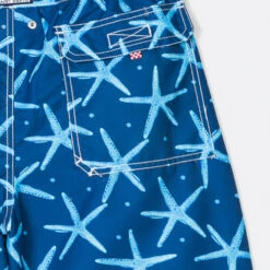 Seastars Mid-length Swim Shorts -The Bikini Collective gustavia retro oram dettaglio 4