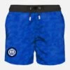 Inter Print Light Fabric Swim Shorts | INTER SPECIAL EDITION -The Bikini Collective inter costume swimshort