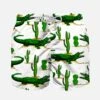 Boy Swim Shorts With Crocodile And Cactus Print -The Bikini Collective jean retro crocodile cactus 1