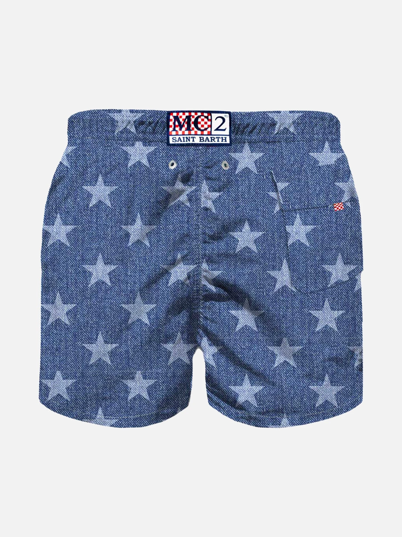 Boy Swim Shorts With Stars Print 4 Boy Swim Shorts With Stars Print - Image 2