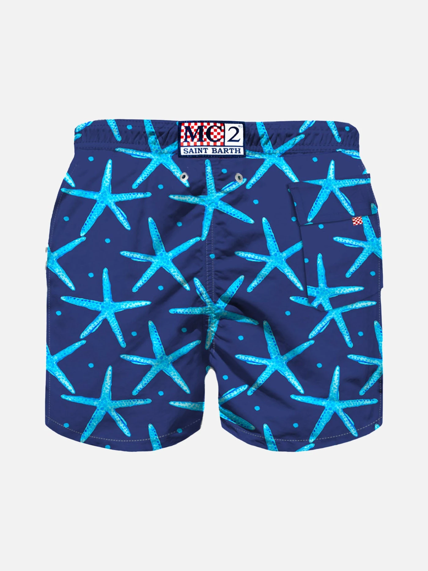 Starfish Print Boy Swim Shorts 4 Starfish Print Boy Swim Shorts - Image 2