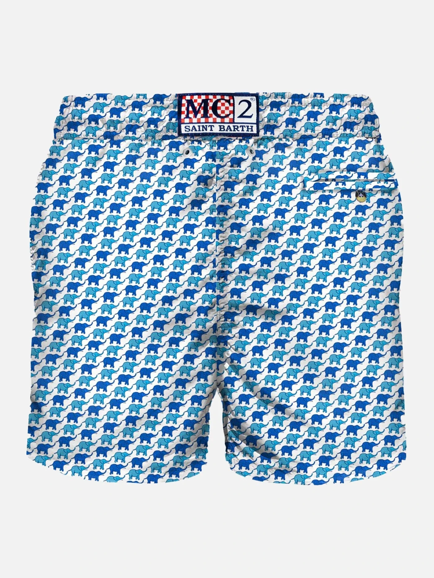 Light Fabric Man Swim Shorts Elephant Print 4 Light Fabric Man Swim Shorts Elephant Print - Image 2