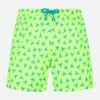 MC2 Saint Barth Man Light Fabric Comfort Swim Shorts With Lobster Print -The Bikini Collective lobster comfort swimshorts 1