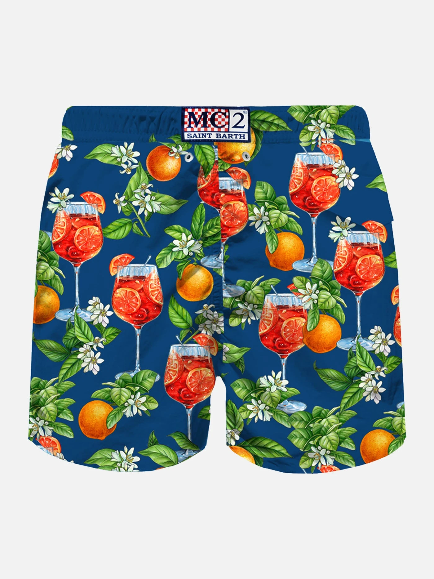 MC2 Saint Barth Man Light Fabric Swim Shorts With Cocktail Print 4 MC2 Saint Barth Man Light Fabric Swim Shorts With Cocktail Print - Image 2