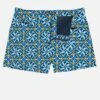 MC2 Saint Barth Man Swim Shorts With Maiolica Print -The Bikini Collective man harrys majolic print1