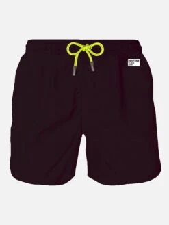 MC2 Saint Barth Man Black Swim Shorts | PANTONE™ SPECIAL EDITION