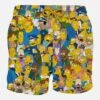 MC2 Saint Barth Man Classic Swim Shorts With Simpsons Print | THE SIMPSONS SPECIAL EDITION -The Bikini Collective man swimshort simpson yellow 1