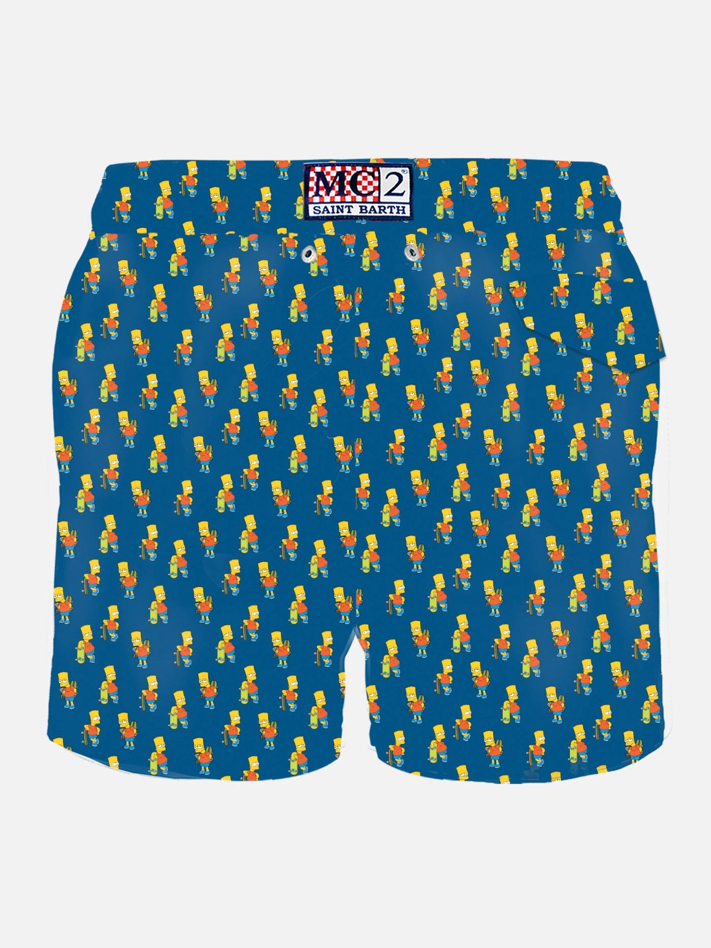 MC2 Saint Barth Man Light Fabric Swim Shorts With Skater Bart Print | THE SIMPSONS SPECIAL EDITION 4 MC2 Saint Barth Man Light Fabric Swim Shorts With Skater Bart Print | THE SIMPSONS SPECIAL EDITION - Image 2