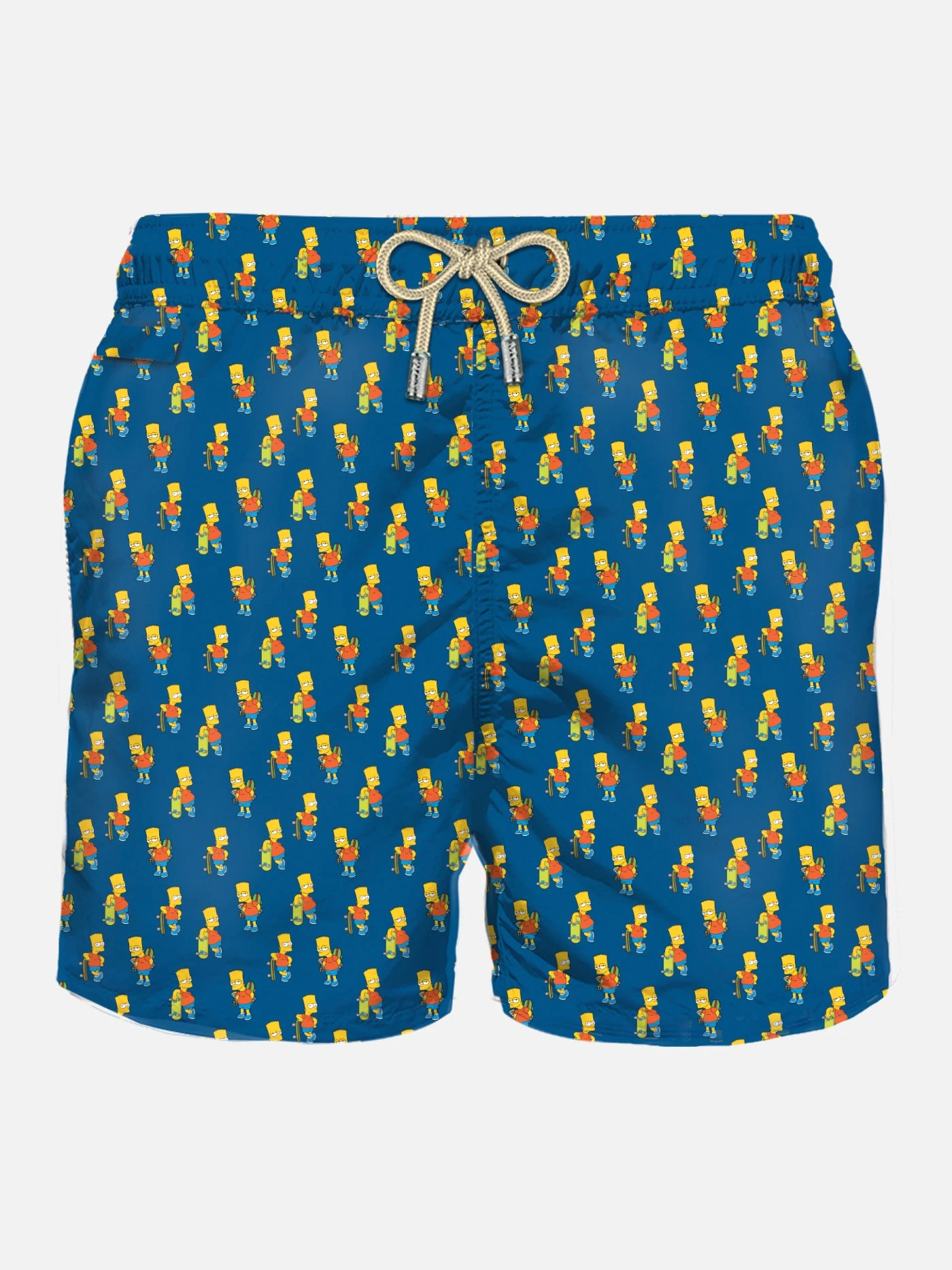MC2 Saint Barth Man Light Fabric Swim Shorts With Skater Bart Print | THE SIMPSONS SPECIAL EDITION 3 MC2 Saint Barth Man Light Fabric Swim Shorts With Skater Bart Print | THE SIMPSONS SPECIAL EDITION