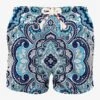 MC2 Saint Barth Man Swim Shorts With Paisley Print