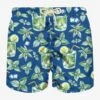MC2 Saint Barth Man Light Fabric Swim Shorts With Mojito Print -The Bikini Collective man swimshorts cocktail 1
