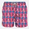 MC2 Saint Barth Man Light Fabric Swim Shorts With Coca-Cola Print | COCA-COLA® SPECIAL EDITION -The Bikini Collective man swimshorts coke lighting 2