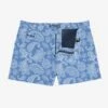 Paisley Swim Shorts Print -The Bikini Collective man swimshorts light blue paisley 1