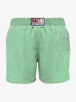 MC2 Saint Barth Acid Green Delavè Man Swim Shorts 5 MC2 Saint Barth Acid Green Delavè Man Swim Shorts -The Bikini Collective man swimshorts light green 2