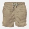 MC2 Saint Barth Beige Solid Color Man Swim Short 1 MC2 Saint Barth Beige Solid Color Man Swim Short -The Bikini Collective man swimshorts linen beige
