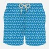 MC2 Saint Barth Man Light Fabric Swim Shorts With Rackets Print -The Bikini Collective man swimshorts padel blue 1