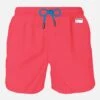 MC2 Saint Barth Man Fluo Red Swim Shorts | PANTONE™ SPECIAL EDITION -The Bikini Collective man swimshorts pantone fluo red 1