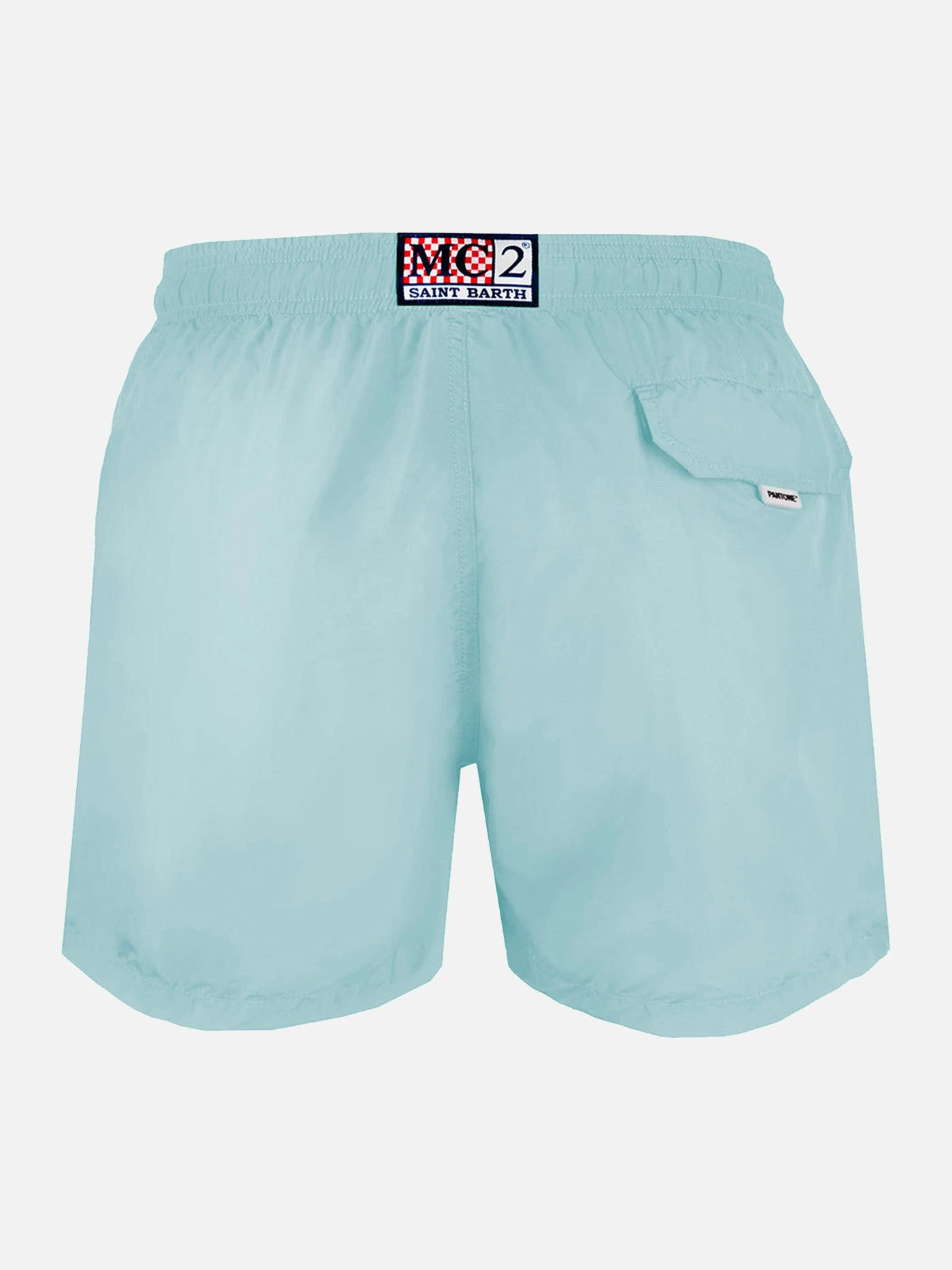MC2 Saint Barth Man Water Green Swim Shorts | PANTONE™ SPECIAL EDITION 4 MC2 Saint Barth Man Water Green Swim Shorts | PANTONE™ SPECIAL EDITION - Image 2