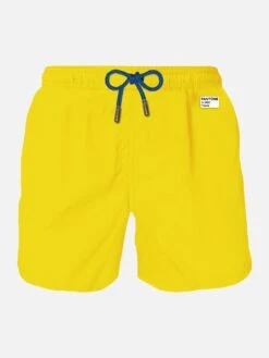 MC2 Saint Barth Man Yellow Swim Shorts | PANTONE™ SPECIAL EDITION