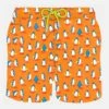 MC2 Saint Barth Man Light Fabric Swim Shorts With Penguins Print 2 MC2 Saint Barth Man Light Fabric Swim Shorts With Penguins Print -The Bikini Collective man swimshorts pinguins orange 1