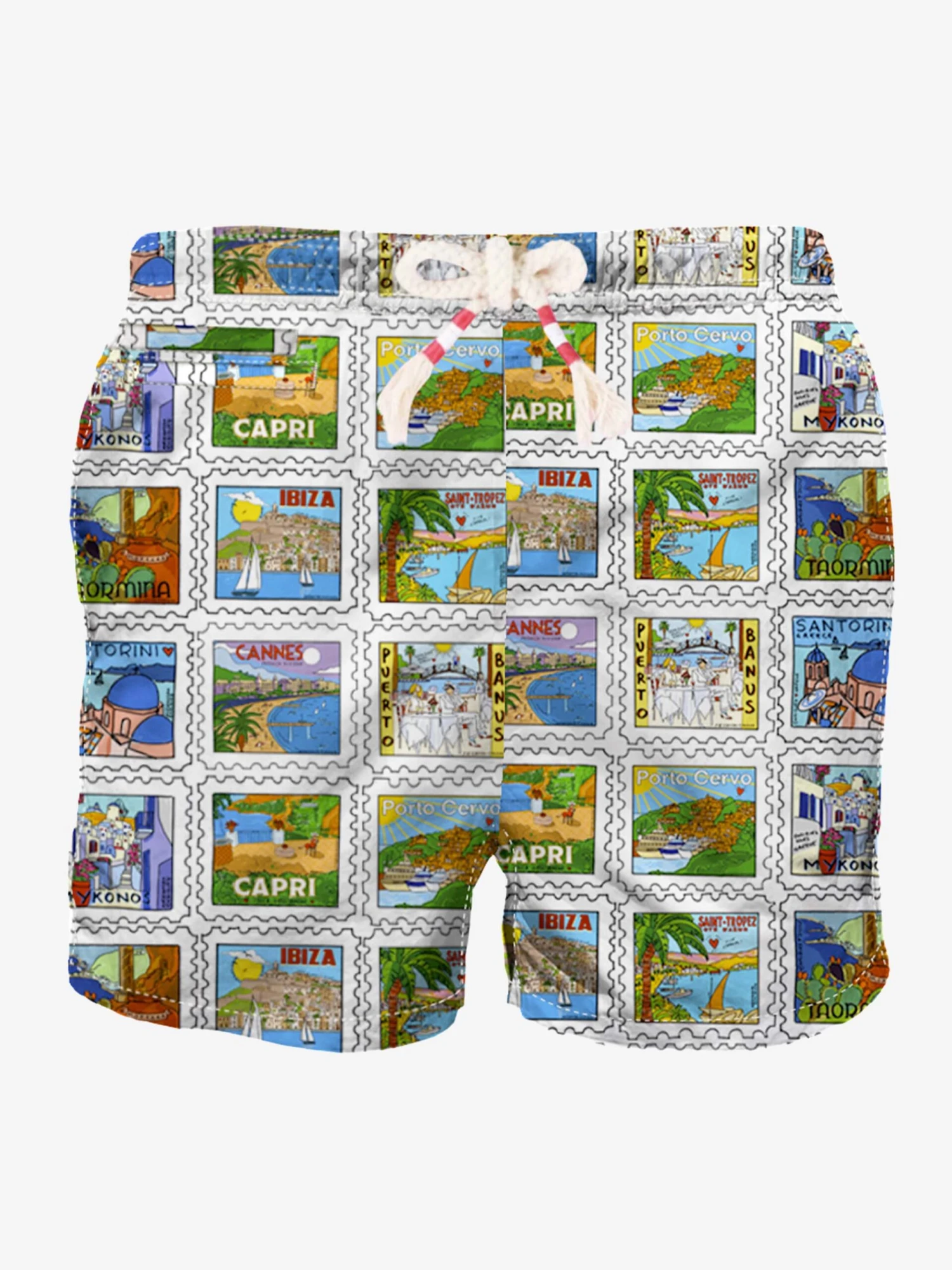 MC2 Saint Barth Man Swim Shorts With Summer Print 3 MC2 Saint Barth Man Swim Shorts With Summer Print