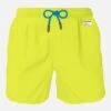 MC2 Saint Barth Man Fluo Yellow Swim Shorts | PANTONE™ SPECIAL EDITION -The Bikini Collective man swimshorts safety yellow 1