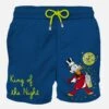 MC2 Saint Barth Man Swim Shorts With Uncle Scrooge Print | ©Disney Special Edition -The Bikini Collective man swimshorts scrooge blue2