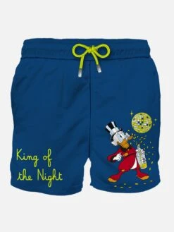 MC2 Saint Barth Man Swim Shorts With Uncle Scrooge Print | ©Disney Special Edition