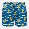 MC2 Saint Barth Man Light Fabric Swim Shorts With Bart Angel Print | THE SIMPSONS SPECIAL EDITION -The Bikini Collective man swimshorts simpson bart angel2