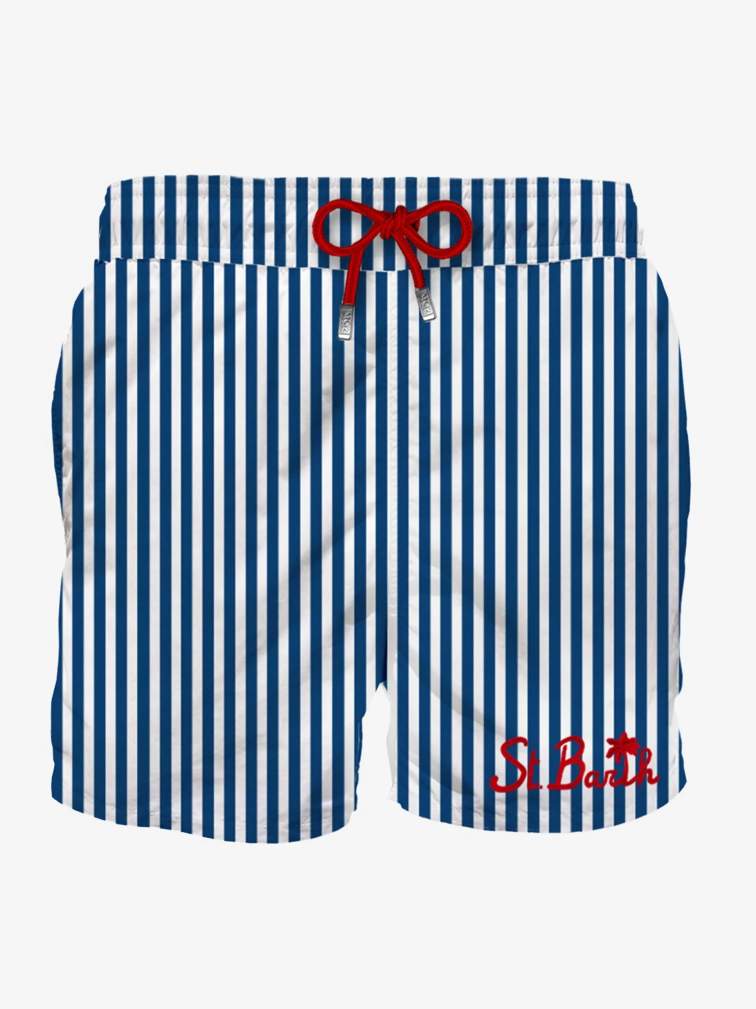 MC2 Saint Barth Man Classic Swim Shorts With White And Blue Stripes 3 MC2 Saint Barth Man Classic Swim Shorts With White And Blue Stripes