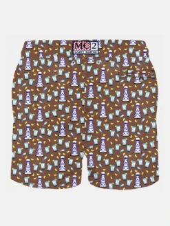 MC2 Saint Barth Man Light Fabric Swim Shorts With Tequila Print -The Bikini Collective man swimshorts tequila summer2