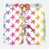 MC2 Saint Barth Man Smooth Swim Shorts With Seastar Print -The Bikini Collective man swimshorts velvet seastars