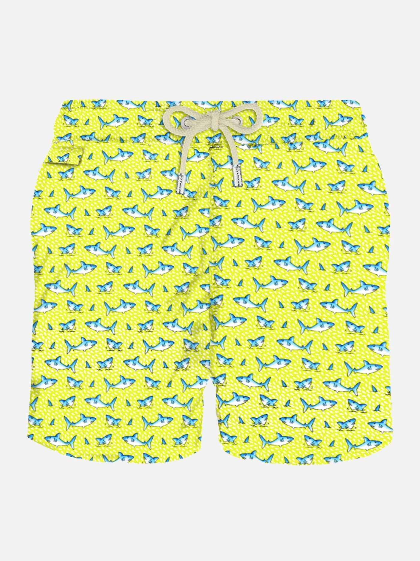 MC2 Saint Barth Man Light Fabric Swim Shorts With Micro Sharks Print 3 MC2 Saint Barth Man Light Fabric Swim Shorts With Micro Sharks Print