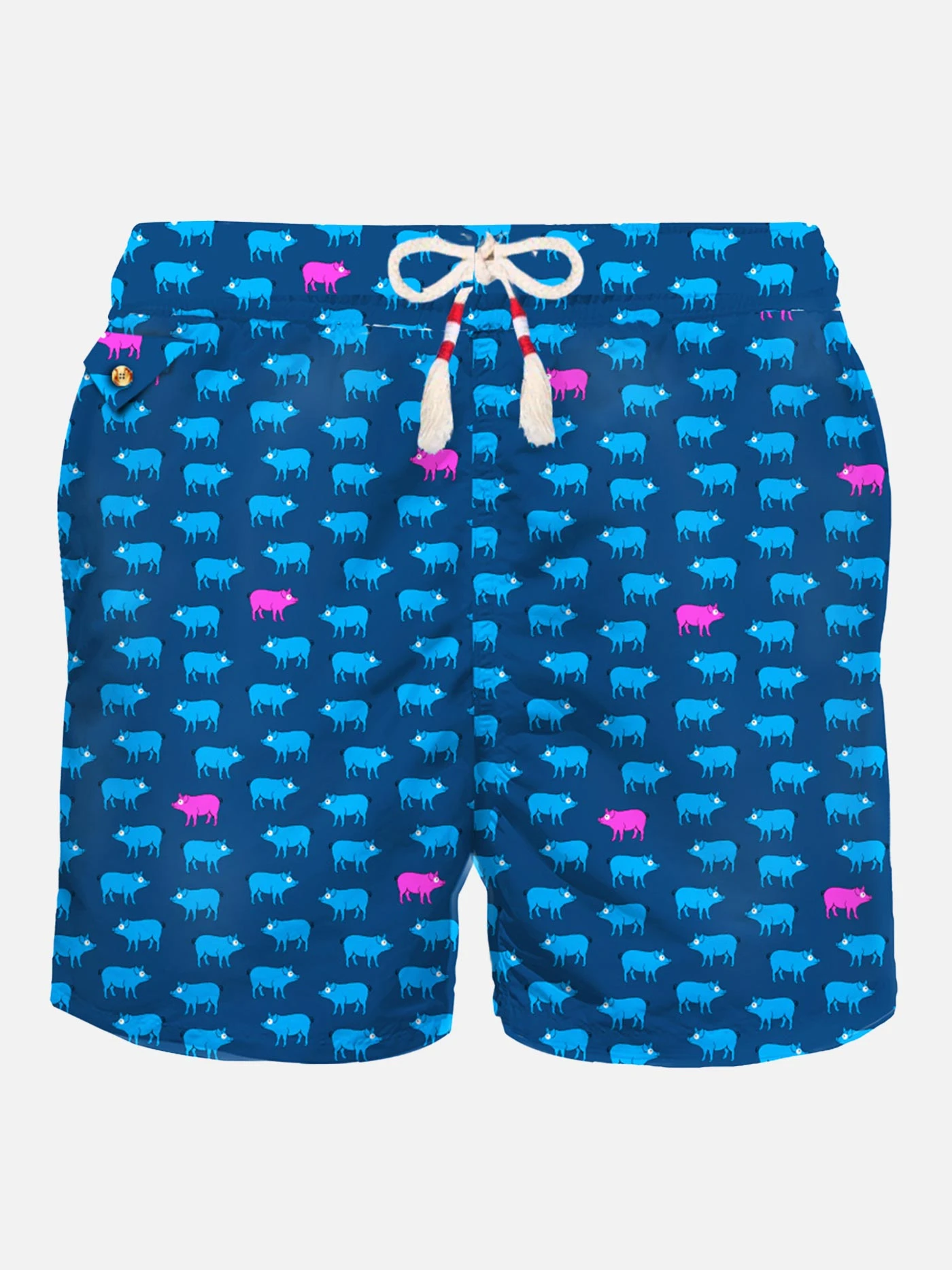 MC2 Saint Barth Man Light Fabric Swim Shorts With Pigs Print 3 MC2 Saint Barth Man Light Fabric Swim Shorts With Pigs Print