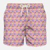 MC2 Saint Barth Man Swim Shorts Avocado Toast Print -The Bikini Collective man saintbarth avocado pink 1