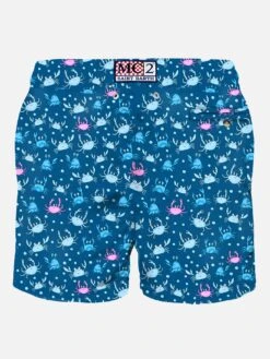 MC2 Saint Barth Man Light Fabric Swim Shorts With Crab Print -The Bikini Collective man swimshort crabs party 2 225e86af 21b2 4379 a555 76f7e1119880